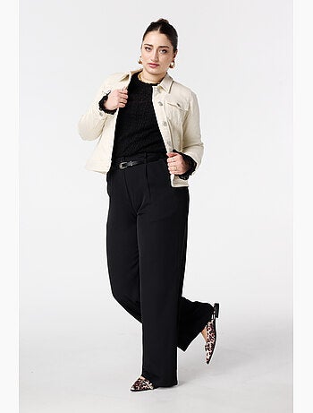 Ms mode veste en jean avec fermeture à boutons