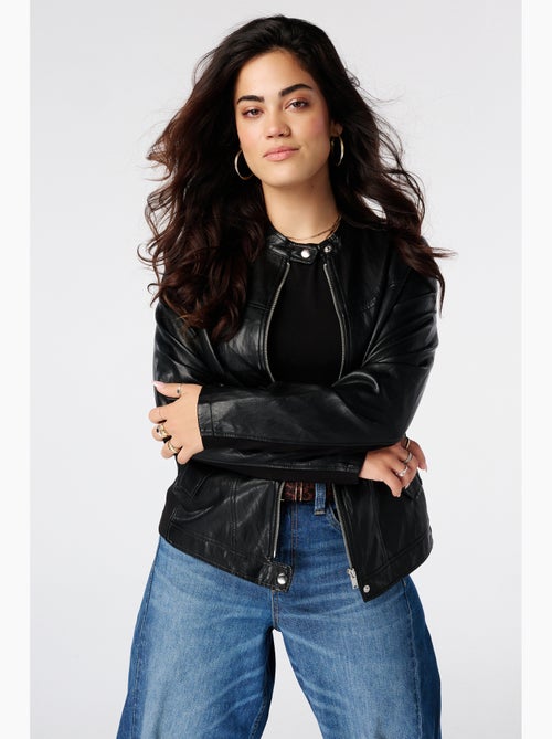 Ms mode veste en similicuir - Kiabi Ms mode veste en similicuir - Kiabi