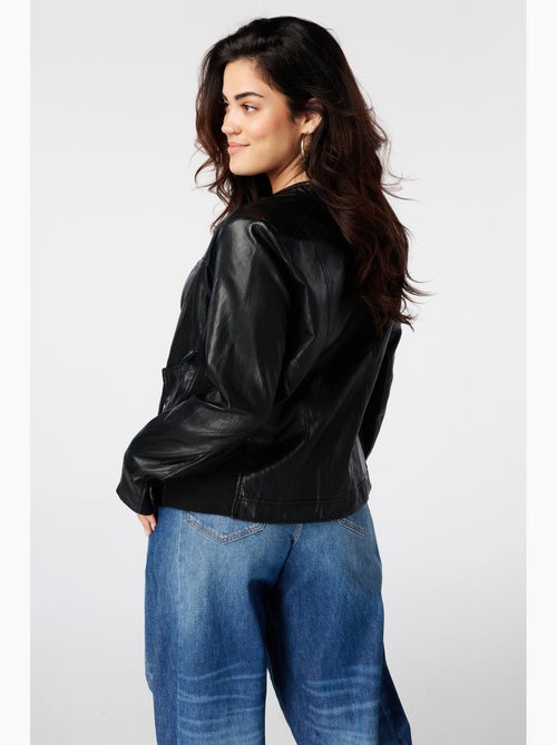 Ms mode veste en similicuir - Kiabi Ms mode veste en similicuir - Kiabi