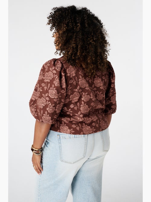 Ms mode veste jacquard - Kiabi