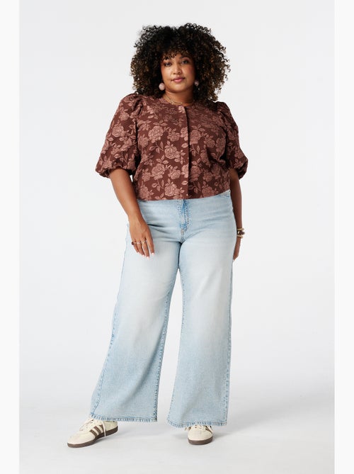 Ms mode veste jacquard - Kiabi