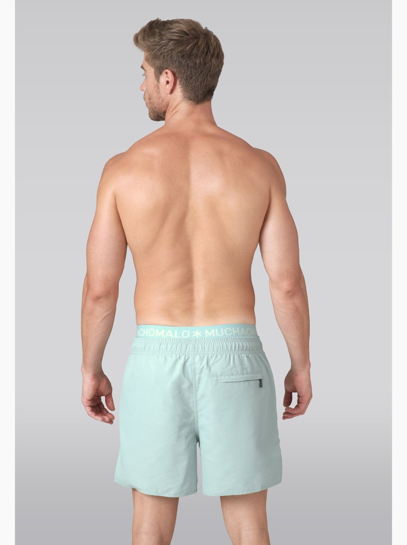 Muchachomalo maillot de bain avec boxer assorti Bleu - Kiabi