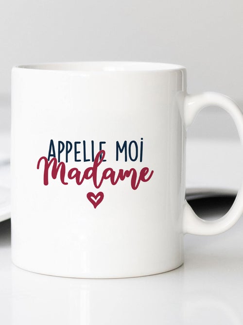 Mug APPELLE MOI MADAME - Kiabi