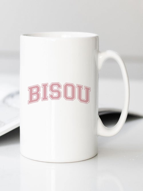 Mug BISOU TYPO USA - Kiabi