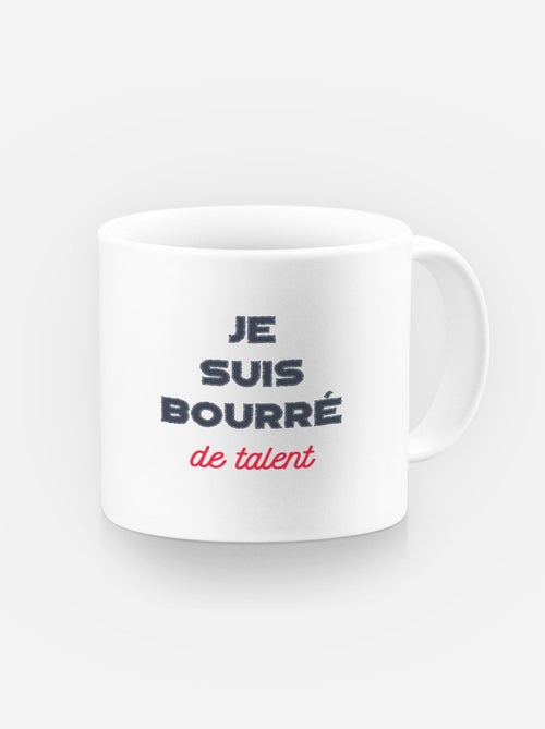 Mug BOURRE DE TALENT - Kiabi