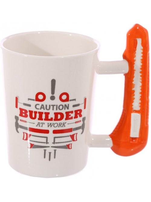 Mug Builder at Work avec anse outil – 330 ml - Kiabi Mug Builder at Work avec anse outil – 330 ml - Kiabi