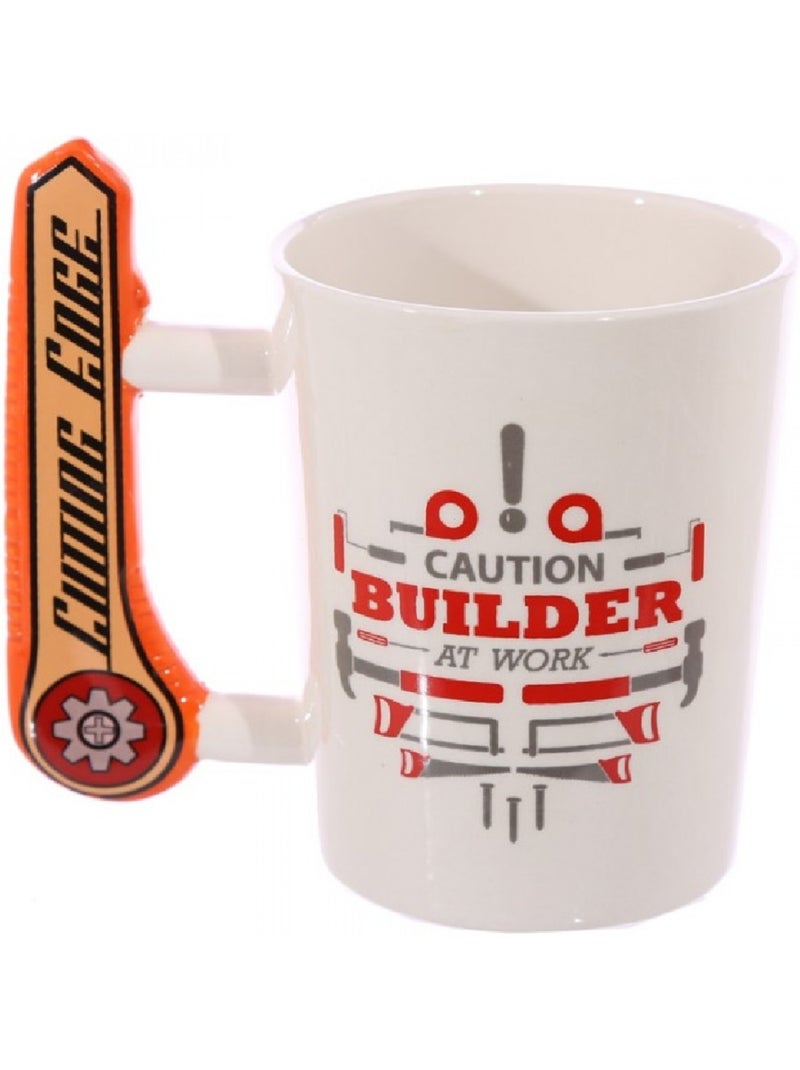 Mug Builder at Work avec anse outil – 330 ml Blanc - Kiabi