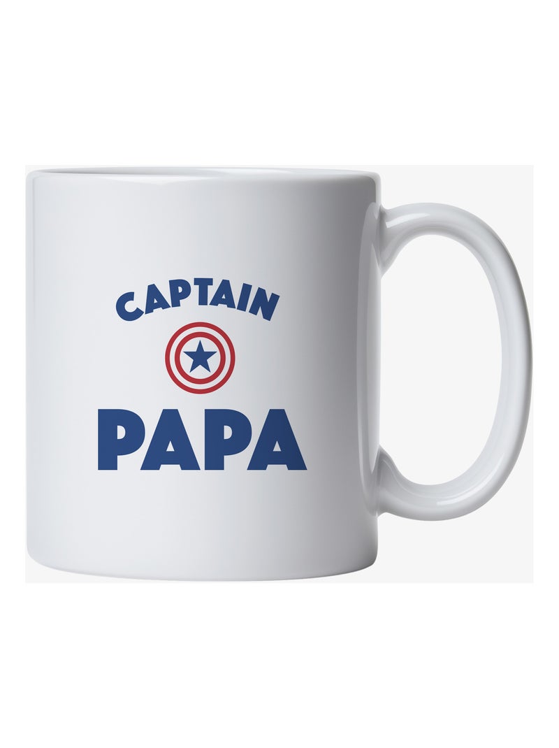 Mug CAPTAIN PAPA ENKR Blanc - Kiabi
