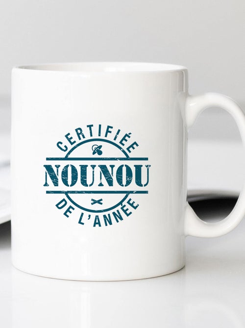 Mug CERTIFIÉE NOUNOU DE L'ANNÉE - Kiabi