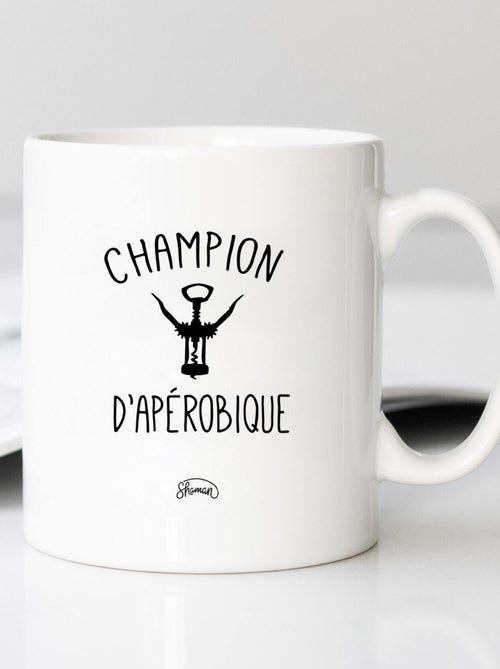 Mug CHAMPION D'APÉROBIQUE - Kiabi
