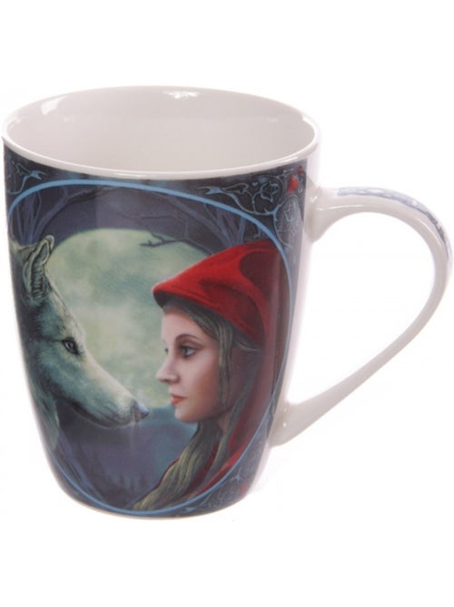 Mug Chaperon rouge et loup sous la pleine lune par Lisa Parker - Kiabi Mug Chaperon rouge et loup sous la pleine lune par Lisa Parker - Kiabi