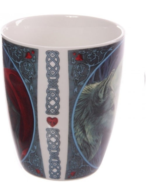 Mug Chaperon rouge et loup sous la pleine lune par Lisa Parker - Kiabi Mug Chaperon rouge et loup sous la pleine lune par Lisa Parker - Kiabi