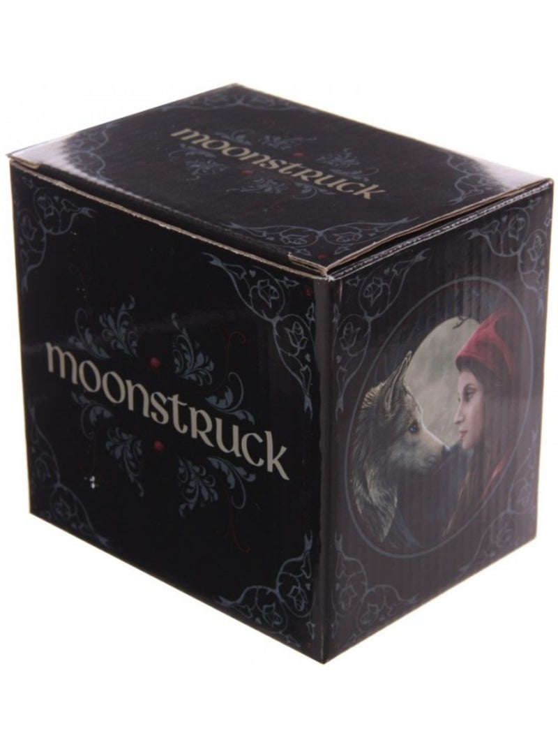 Mug Chaperon rouge et loup sous la pleine lune par Lisa Parker Bleu - Kiabi