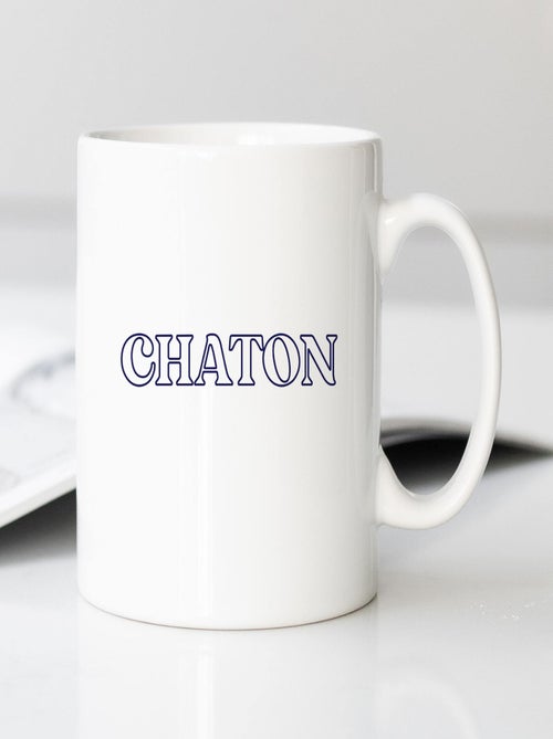 Mug CHATON BLEU - Kiabi