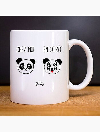 Mug CHEZ MOI / EN SOIRÉE