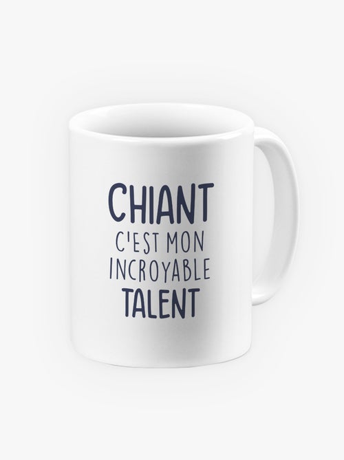 Mug CHIANT C'EST MON INCROYABLE TALENT - Kiabi