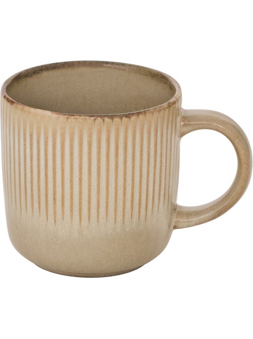 Mug Chloe beige L12xp8,8xH9cm - Kiabi Mug Chloe beige L12xp8,8xH9cm - Kiabi