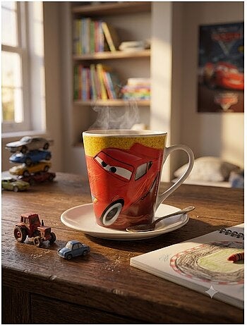 Mug conique Voiture Rouge Cars – 330 ml