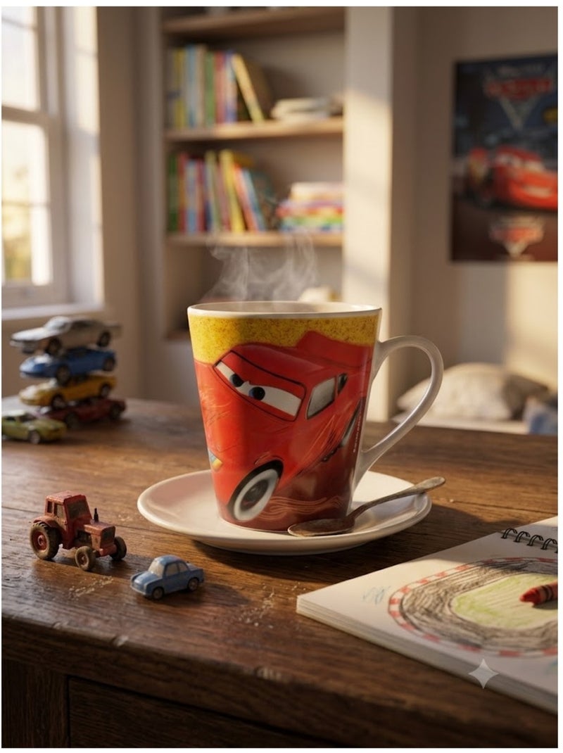 Mug conique Voiture Rouge Cars – 330 ml Rouge - Kiabi
