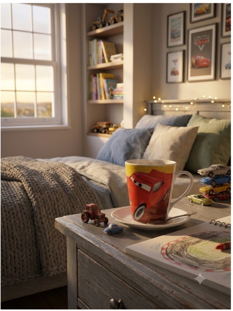 Mug conique Voiture Rouge Cars – 330 ml Rouge - Kiabi