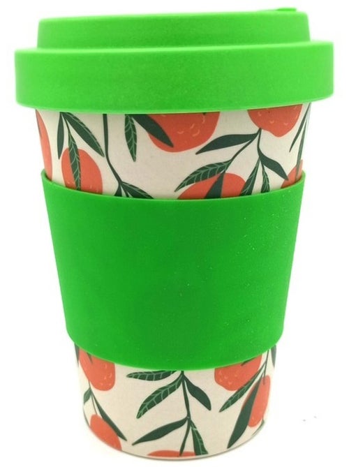 Mug de Voyage Agrumes 400 ml Motif fruité et coloré - Kiabi