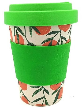 Mug de Voyage Agrumes 400 ml Motif fruité et coloré