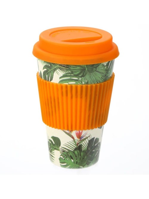Mug de Voyage Ecologique en Bambou Tropical Paradise - Kiabi