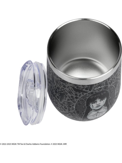 Mug de Voyage Isotherme Larmes Noires - Mercredi - Kiabi