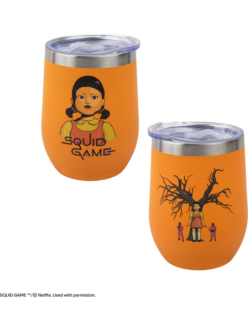 Mug de Voyage Isotherme Young-Hee - Squid Game Orange - Kiabi