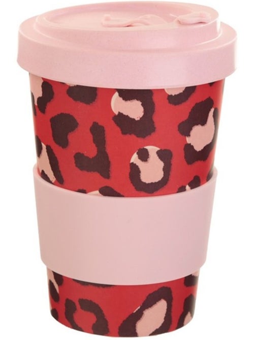 Mug de Voyage Léopard Rose 400 ml Style tendance - Kiabi