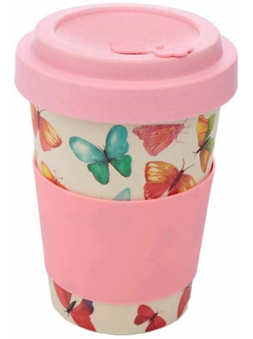 Mug de Voyage Papillons 400 ml Design coloré et délicat - Kiabi