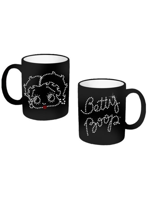 Mug décoratif en céramique 'betty boop' style strass 10 cm - betty boop - Kiabi Mug décoratif en céramique 'betty boop' style strass 10 cm - betty boop - Kiabi