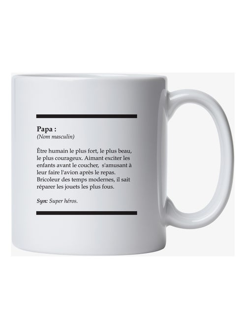 Mug DÉFINITION PAPA - Kiabi