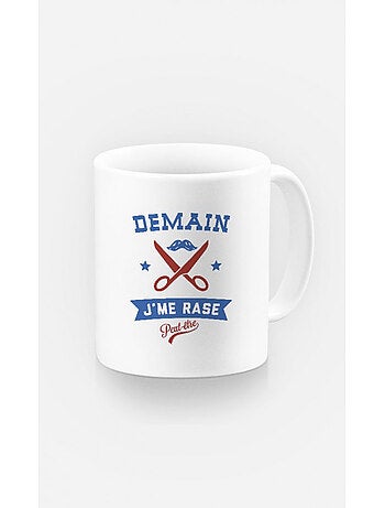 Mug DEMAIN J'ME RASE