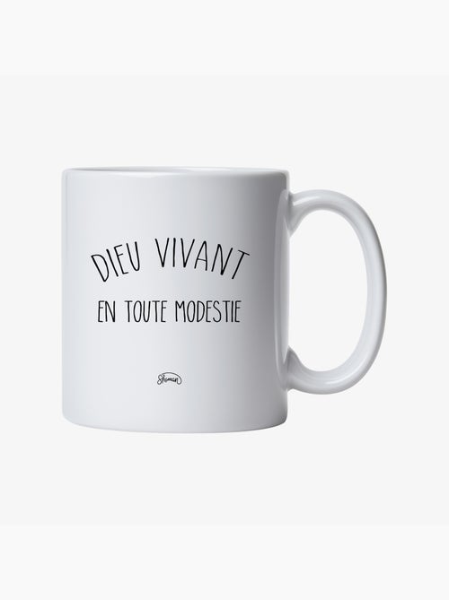 Mug DIEU VIVANT EN TOUTE MODESTIE - Kiabi