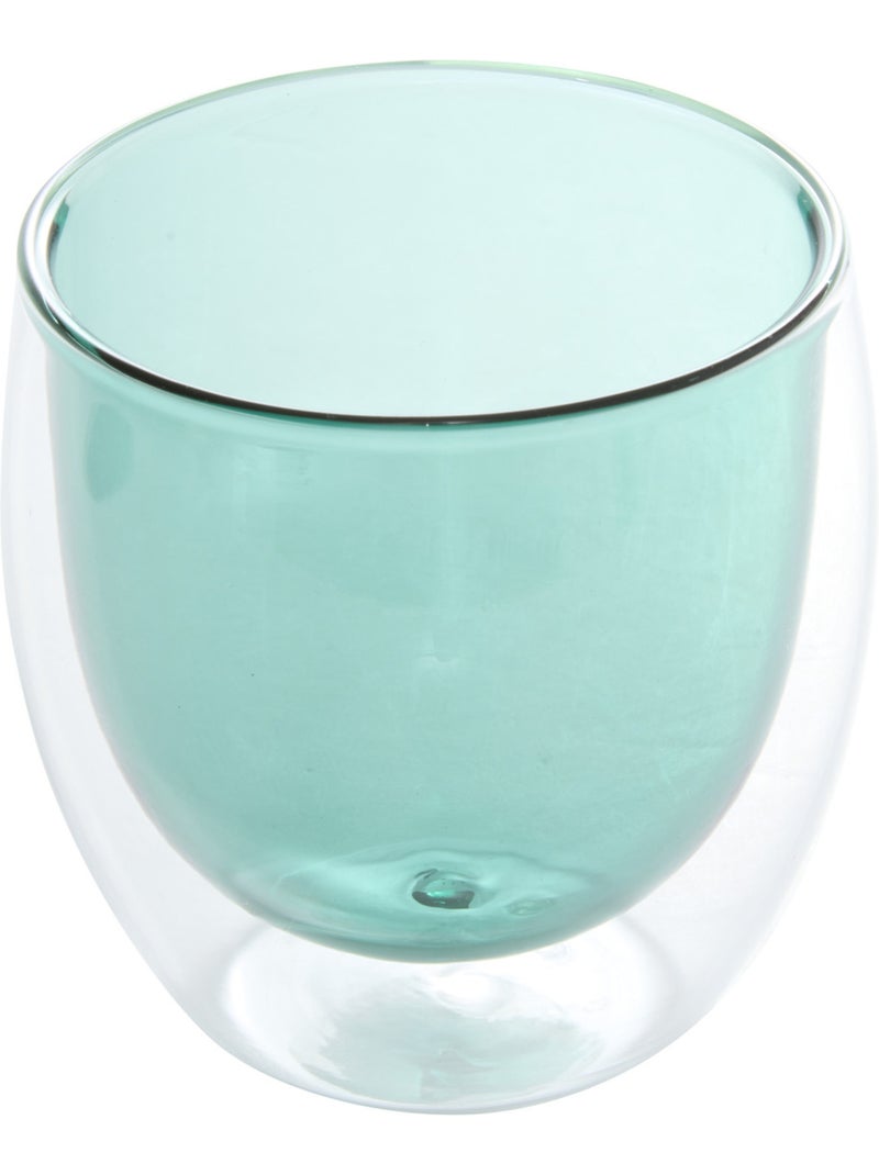 Mug double paroi coloré 25cl ALEX Blanc - Kiabi