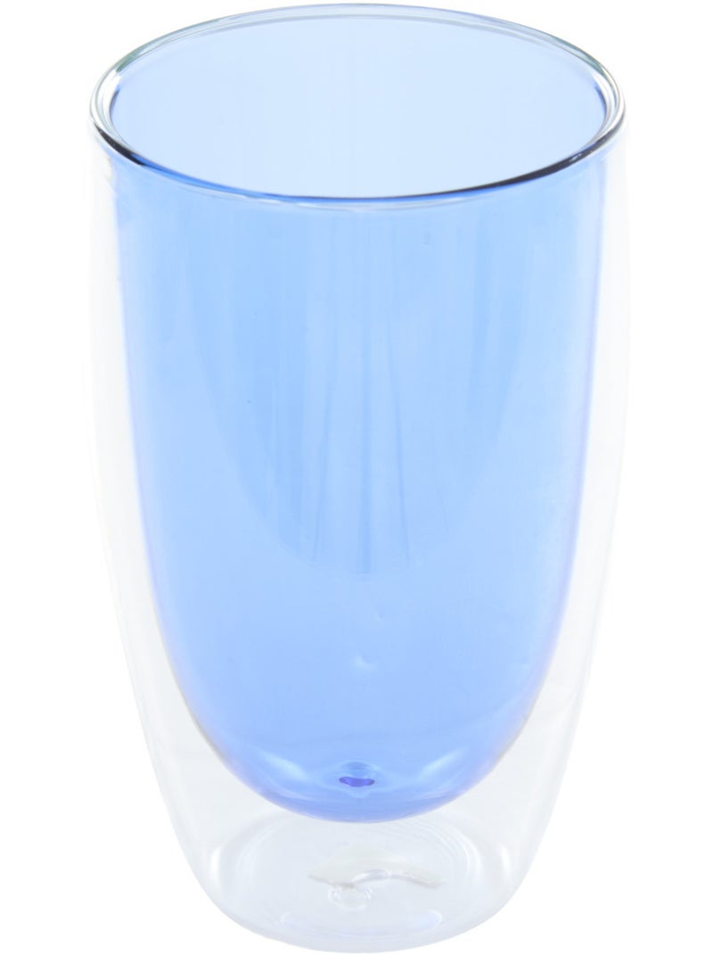 Mug double paroi coloré Alex 40cl Bleu - Kiabi