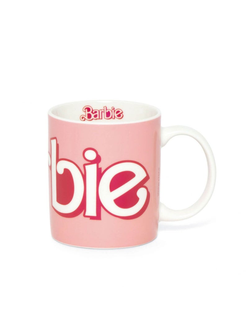 Mug en céramique- Logo Barbie - 350ml Rose - Kiabi