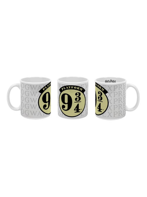 Mug en céramique- Logo Noir Harry Potter 9 3/4 - 350ml - Kiabi