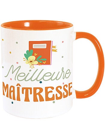 Mug en céramique 240 ml Orange Meilleure Maîtresse