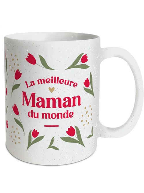 Mug en céramique 320 ml - La meilleure Maman du monde - Kiabi