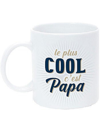 Mug en céramique 320 ml Papa Cool imprimé recto-verso