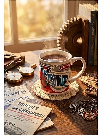 Mug en céramique Cars Racing sports 8 cm