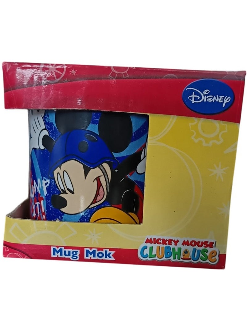 Mug en céramique décoré Mickey Mouse – 8 cm Bleu - Kiabi