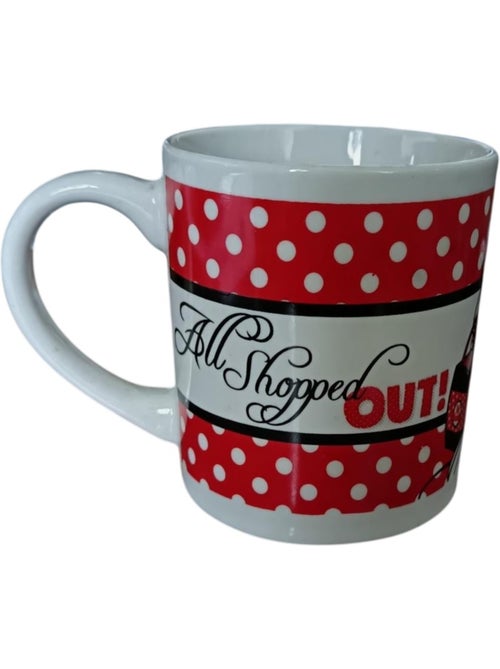 Mug en céramique décoré Minnie Mouse shopping 8 cm - Kiabi Mug en céramique décoré Minnie Mouse shopping 8 cm - Kiabi