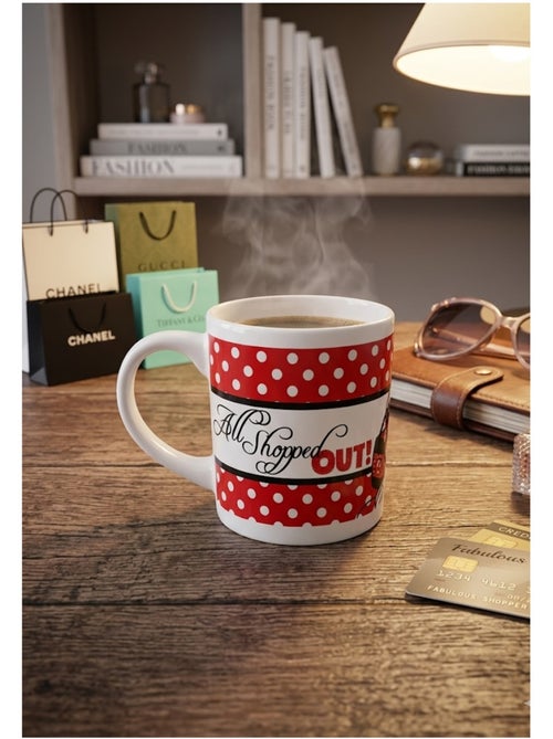 Mug en céramique décoré Minnie Mouse shopping 8 cm - Kiabi Mug en céramique décoré Minnie Mouse shopping 8 cm - Kiabi