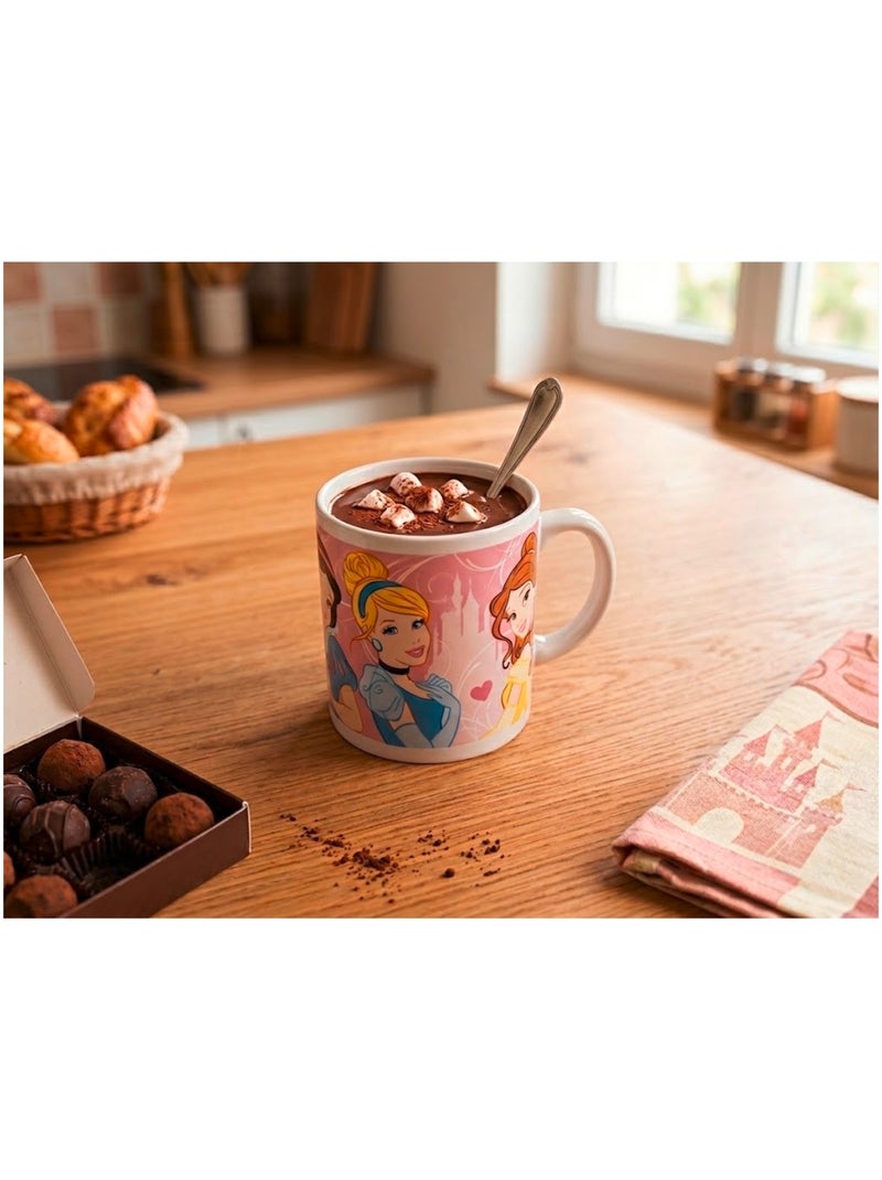 Mug en céramique décoré Princesses – 8 cm Rose - Kiabi
