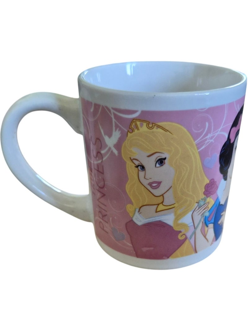 Mug en céramique décoré Princesses – 8 cm Rose - Kiabi