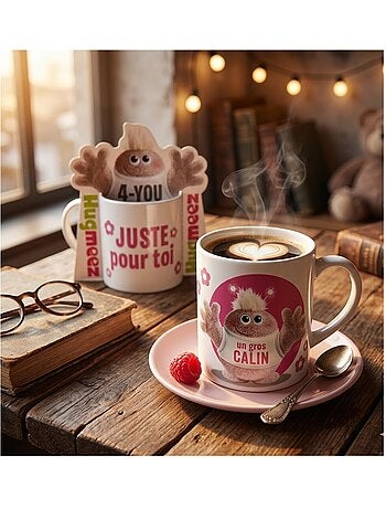 Mug en céramique Hugmeez Juste pour toi un calin