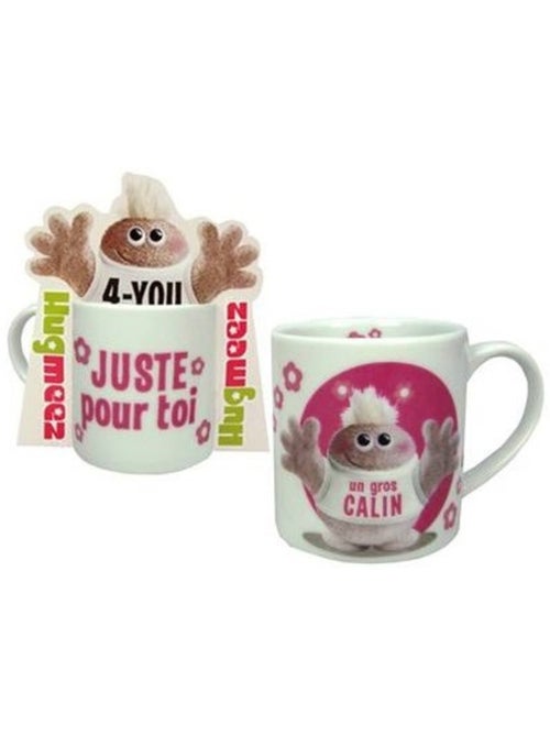 Mug en céramique Hugmeez Juste pour toi un calin - Kiabi Mug en céramique Hugmeez Juste pour toi un calin - Kiabi